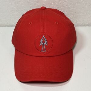 Pistil Mens Jose Hat Adjustable Strapback Outdoors Embroidered Red - NWT